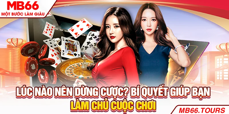 Lúc Nào Nên Dừng Cược? Bí Quyết Giúp Bạn Làm Chủ Cuộc Chơi