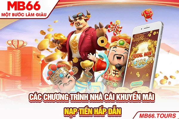 Các chương trình nhà cái khuyến mãi nạp tiền hấp dẫn
